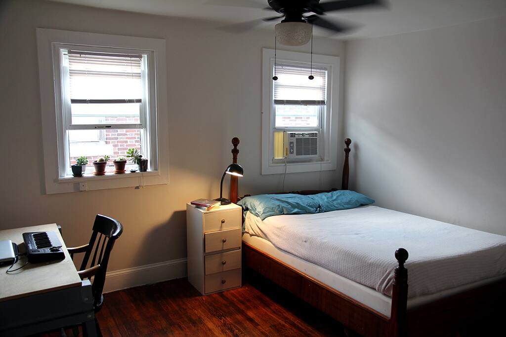 Bedroom for two with mattress