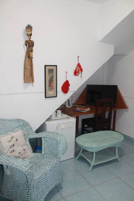 space to work and sit