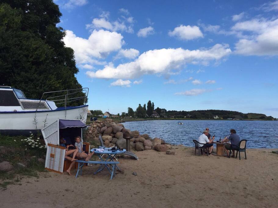 Ahoi Marie, Strand