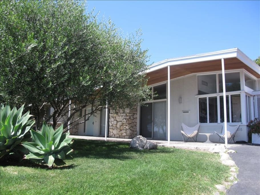 architecturally restored mid century modern