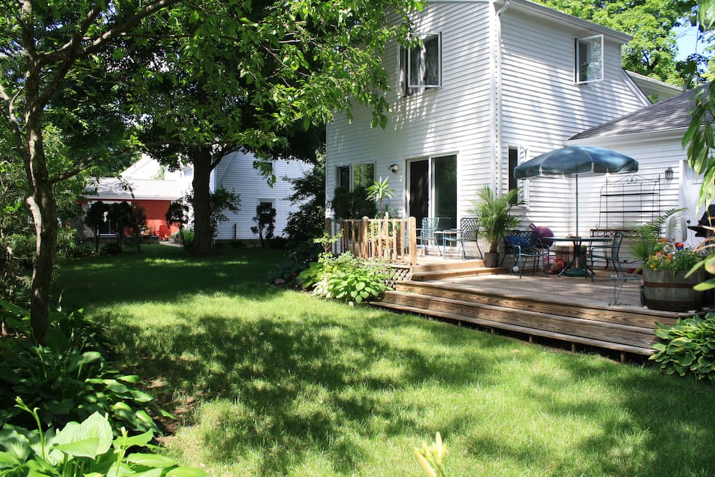 Backyard with Deck