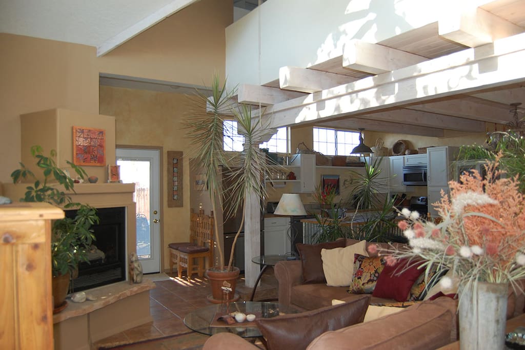 Living area from front door