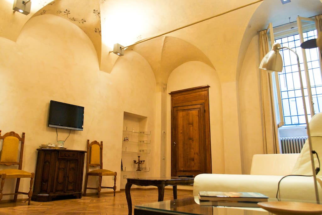 Living Room - Santo Stefano Luxury Apartment