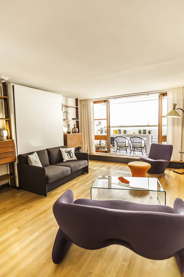 Studio 36m2 Le Corbusier, Vue Mer. - Marseille