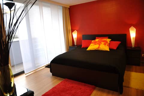 Unique lodging - garden + free parking - Brussels