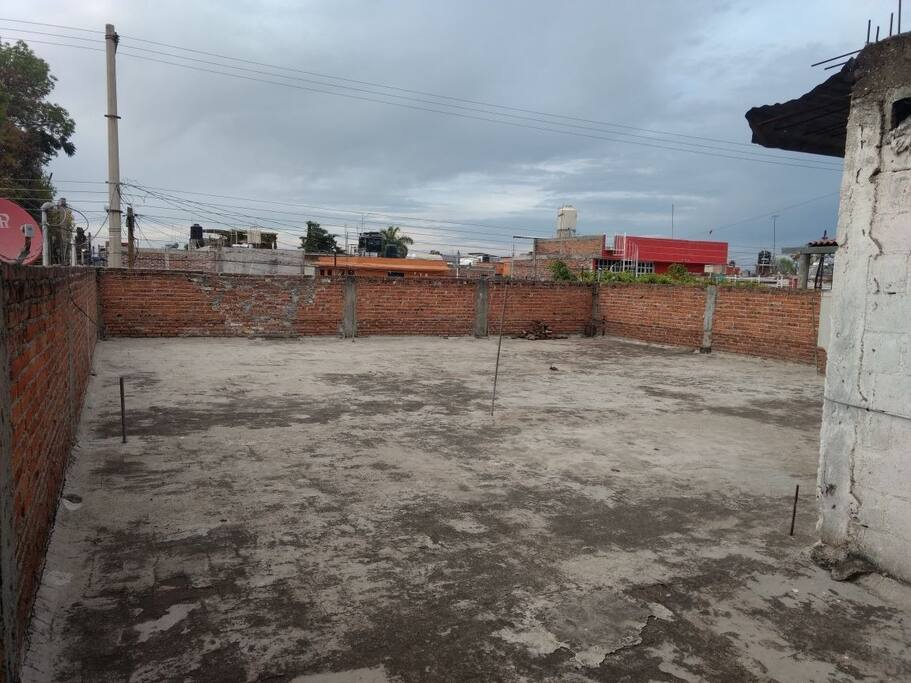 Azotea (espacio para mascotas)