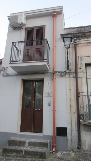veduta esterna della casa