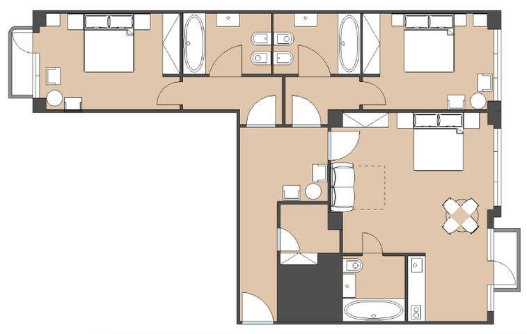 Apartment next to Charles Bridge! 3 bathrooms! gallery image 4