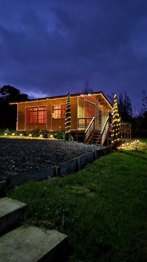 EcoChalet Luxury - Cozy Cabin-Ráquira Boyacá