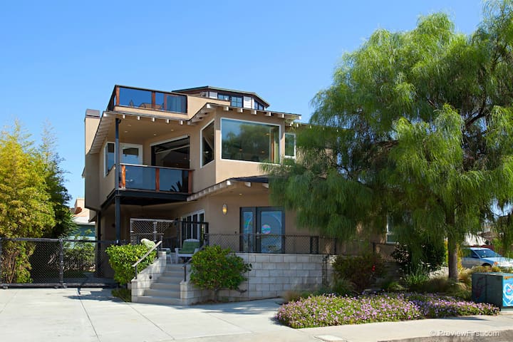 Custom home at the beach