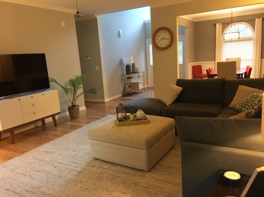 Shared living room on first floor