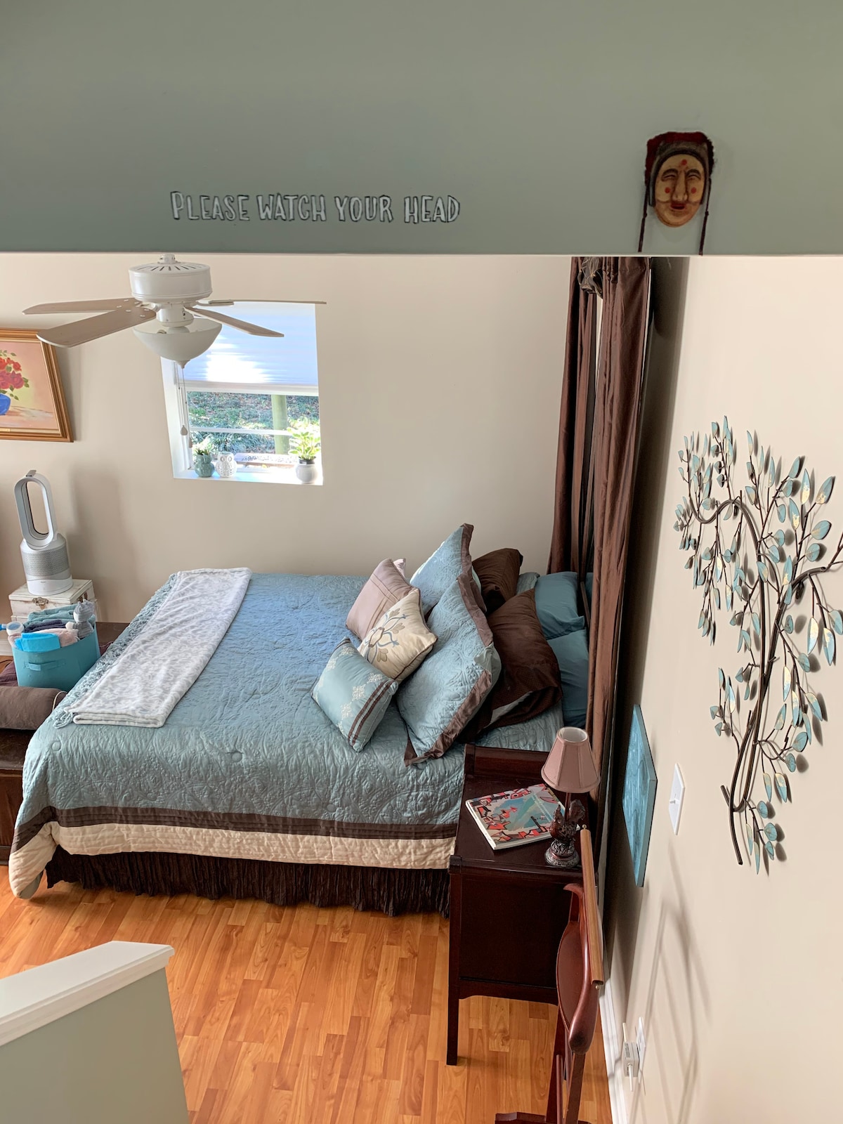 Výhľad z horného poschodia