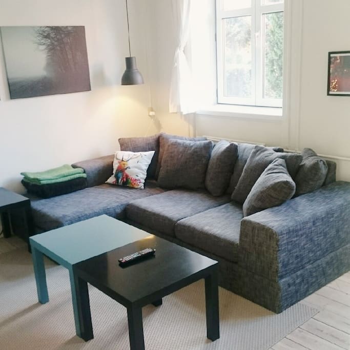 Sofa with the possibility of extra bed