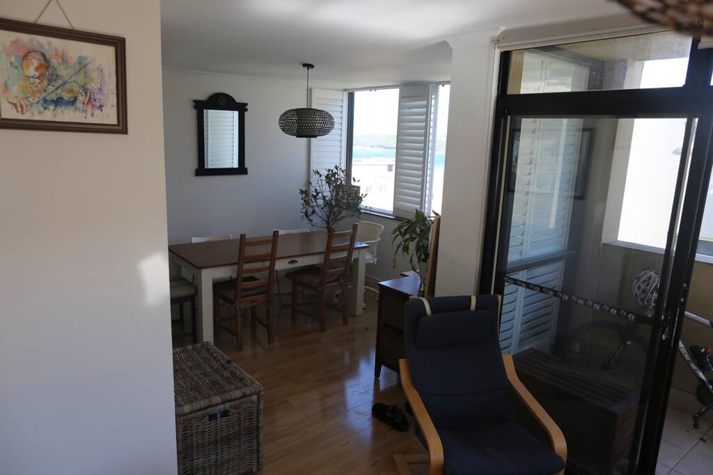 Spacious bright combined living and dining room