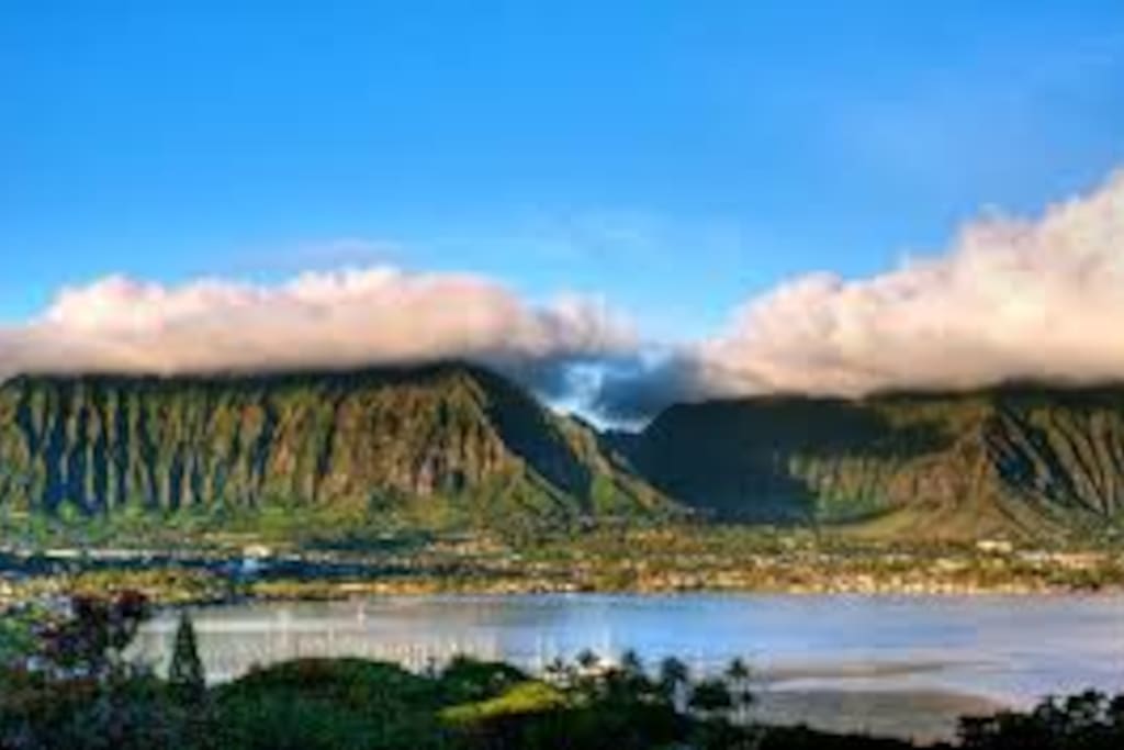 Ko'olau mountains