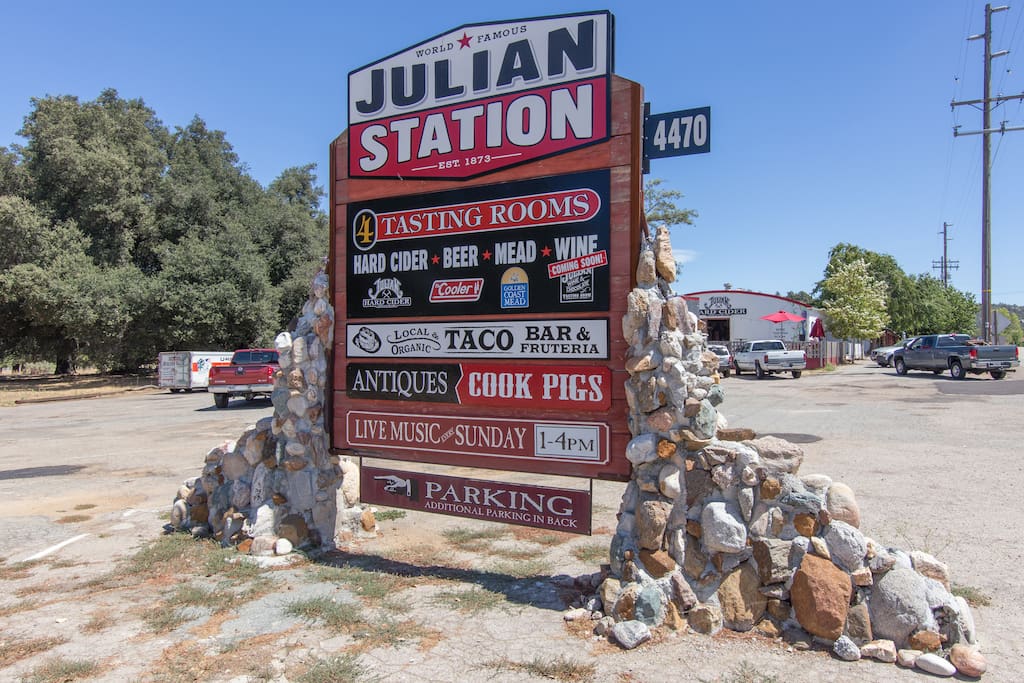 You're here when you see this sign!