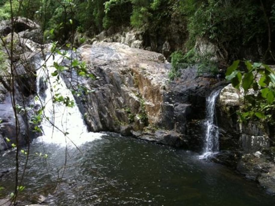 No crocs here!
This river (1km downstream) forms the southern boundary of our property.