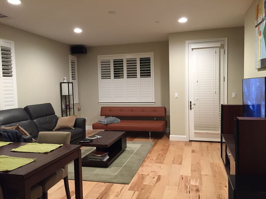 Contemporary style living room