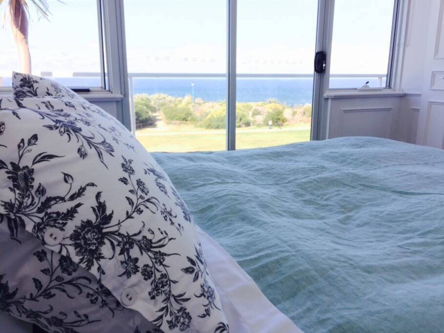 Wake up looking out to sea