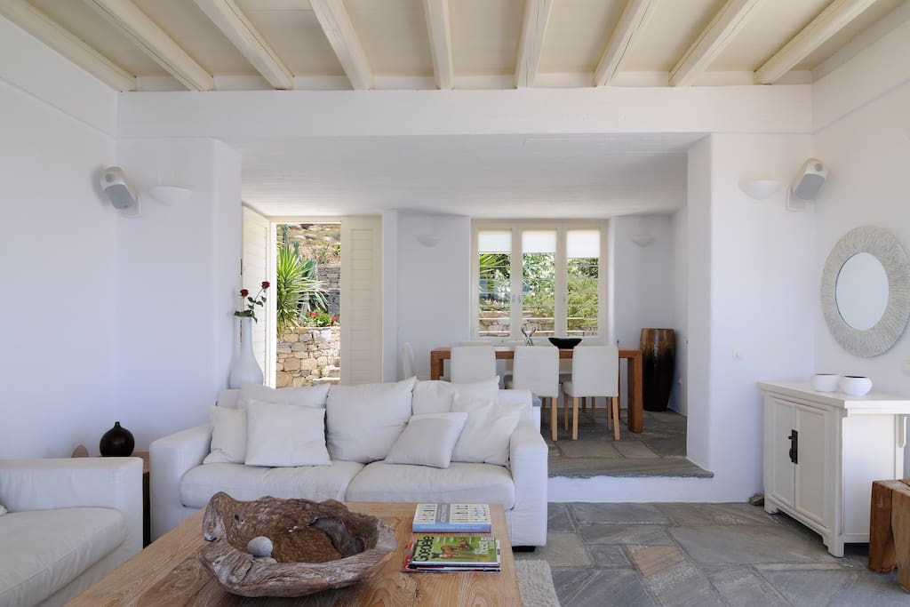 Living room and dinning area