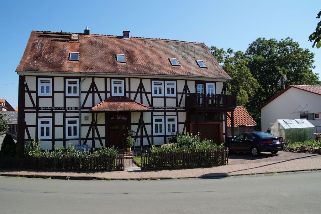 Unser Fachwerkhaus, erbaut 1837