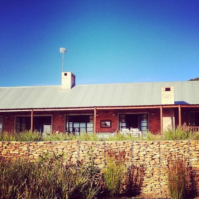 House from the small vineyard