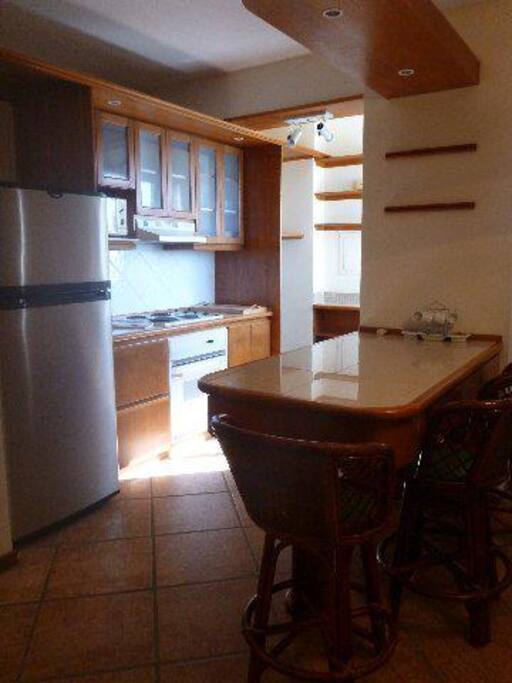 Area de la cocina, con todos sus utensilios basicos