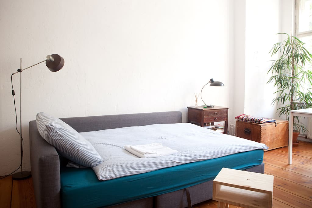 your room with bed settee for 2 persons