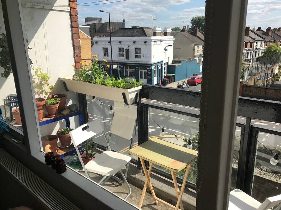 Balcony.