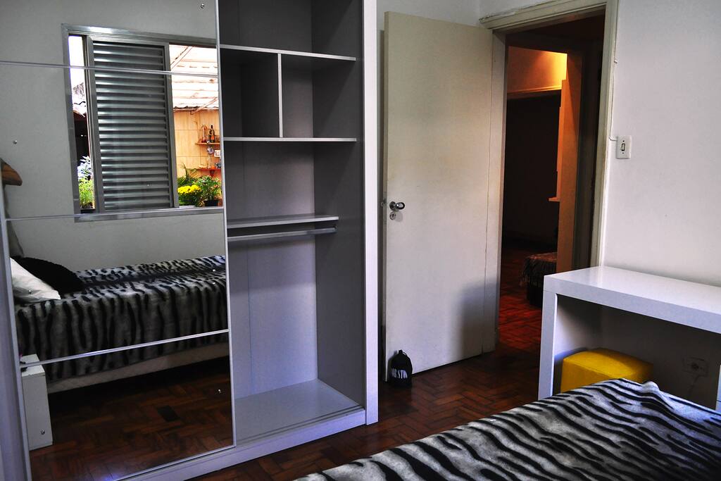Quarto disponível para hóspede