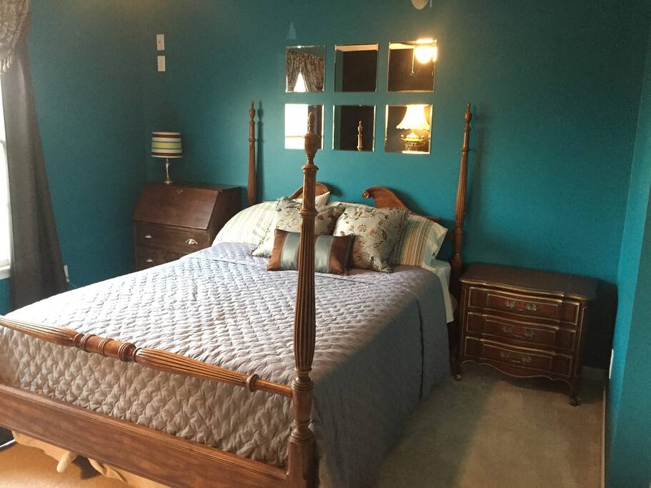 Bedroom 1 Double Bed _ view of the front. Beautiful.
