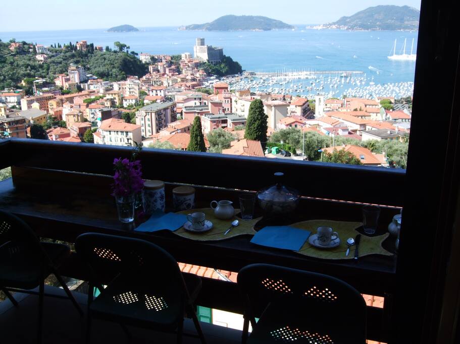 colazione in terrazza