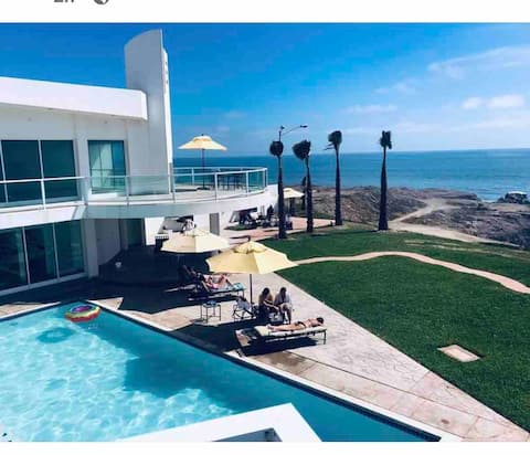 Luxurious Mediterranean Beach Front Villa