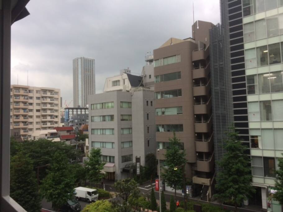View from the balcony