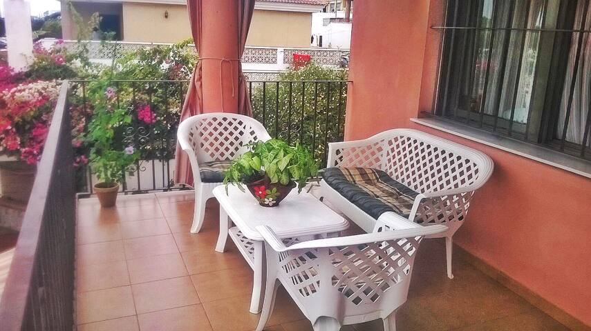 Chalé duplex junto al mar