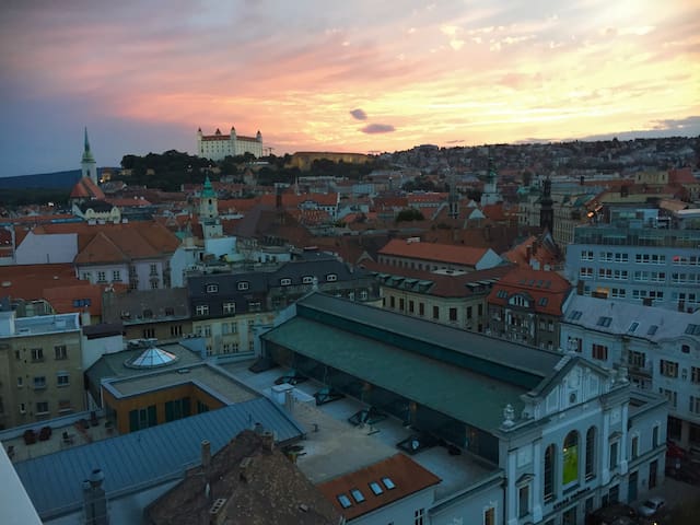 In the very center - amazing view!