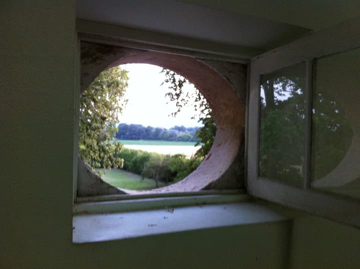 South view from Oriel, double bedroom.