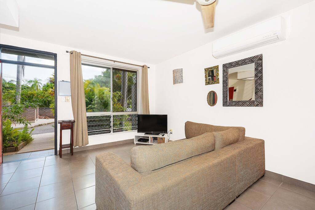 Open space living room