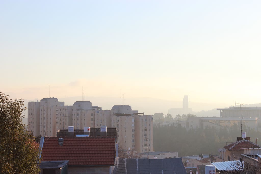 Daytime balcony view