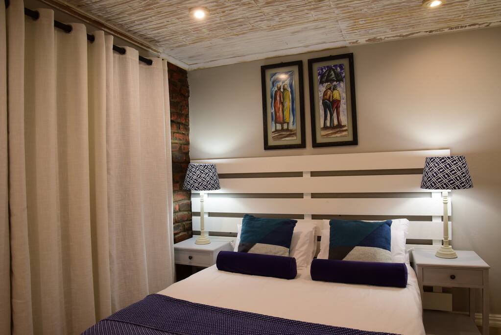 Bedroom 2 with sea views.