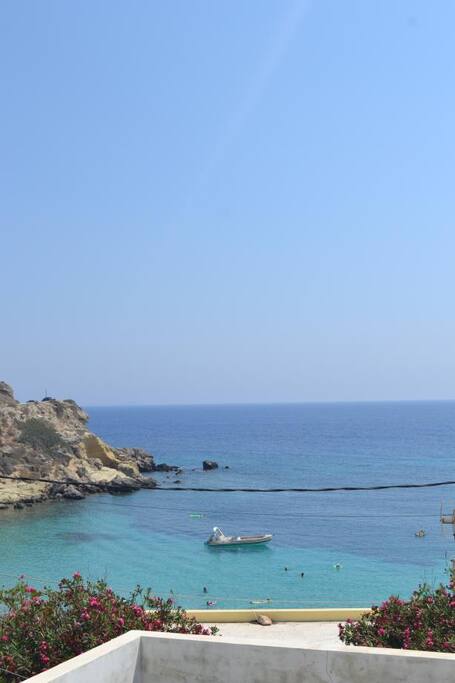 Lefkos maib view from the balcony
