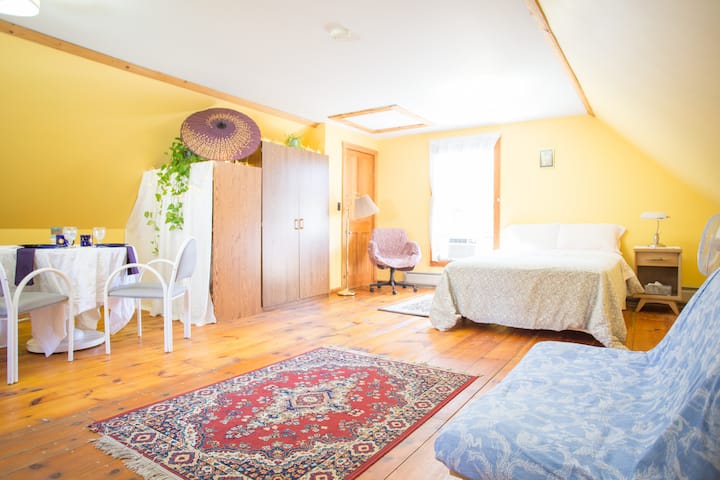 Large room in charming home.