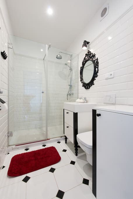 The bathroom