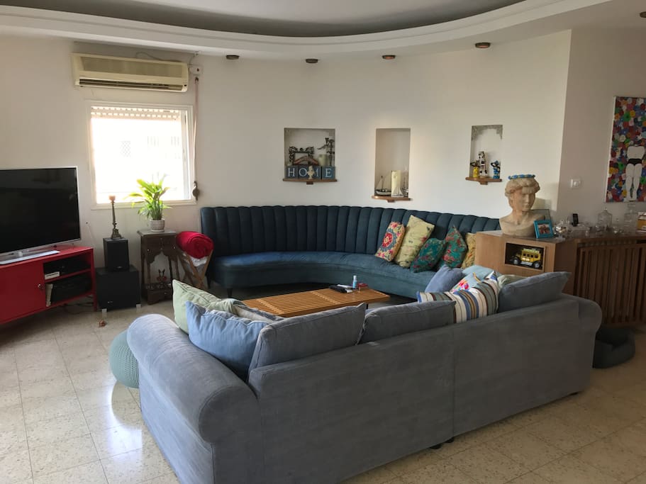 The living area