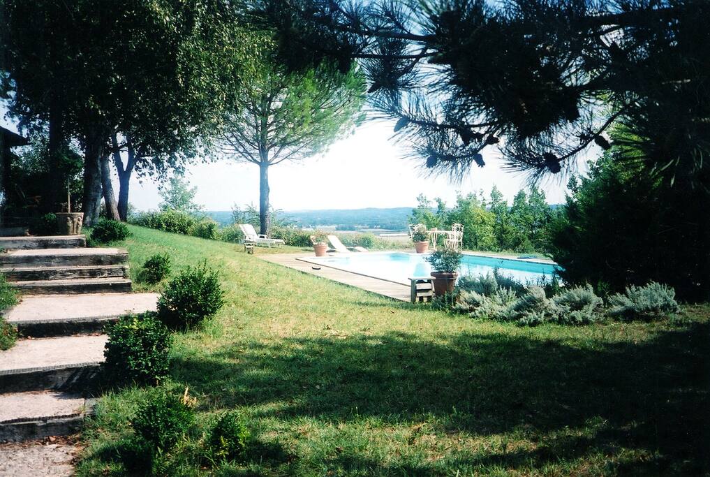 Calm and serenity on the top of the hill