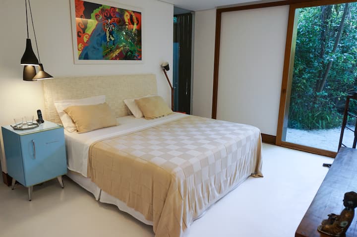 Suita master com cama king size