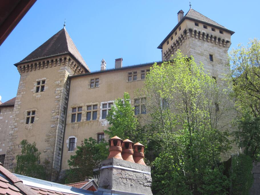 La vue depuis la chambre parentale