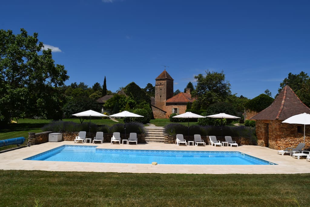 12x5m heated pool