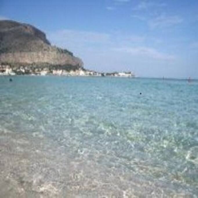 Mare limpido di Mondello