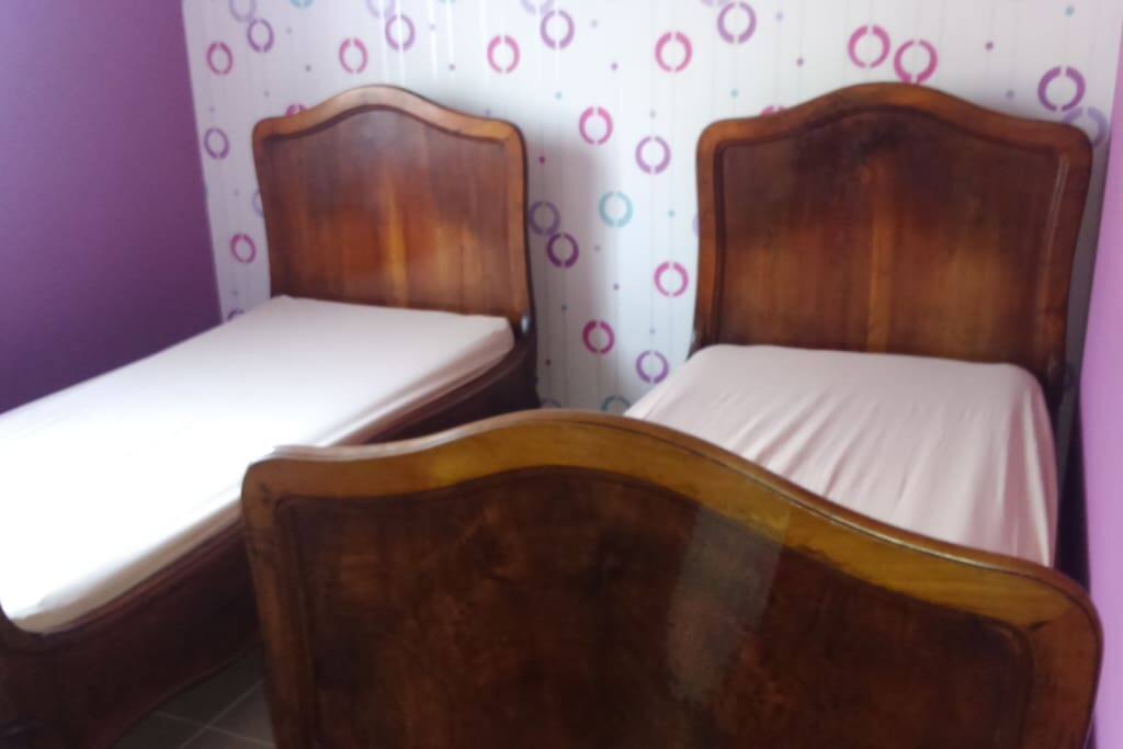 chambre deux lit en 90
